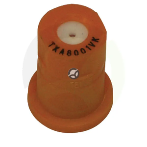 Šoba s točkovnim cukrom TXA 80° 01 oranžna keramika - TeeJet TXA8001VK