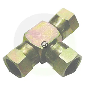 T-priključek F 9/16 JIC - Burnett & Hillman TJ09FBH
