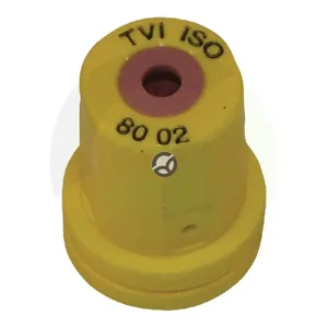 Šoba s točkovnim cukrom za vbrizgavanje zraka TVI 80° 02 rumena keramika - Albuz TVI8002