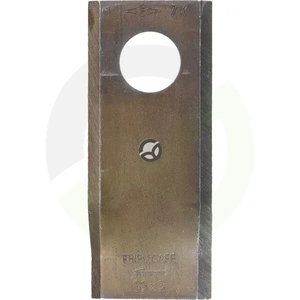 Nož kosilnice desni 96x40x3mm luknja Ø19mm Primerno za Deutz Fahr 25 paketov - Kramp VF16502726KR