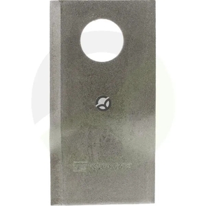 Nož kosilnice levi 93x48x3 mm - luknja Ø 19 mm - primerno za PZ - 25 kosov - Kramp VGTF71KR