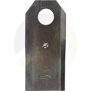 Nož kosilnice levi 107x47x4mm luknja Ø18,25mm - Vicon VNB087509301
