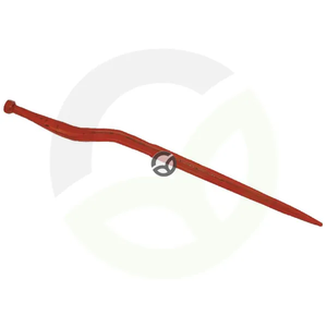 Lomljena špica 58mm zvezdast profil 36x810mm - špičasta konica z M22x1.5mm matico - rdeča - VN90001363