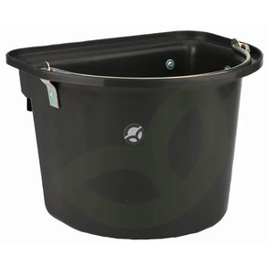Vedro z nosilcem, 12L, črno DB - Kerbl 32875