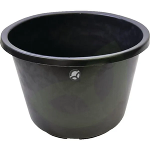 Vedro črno 45 l Ø 520x330 mm Držalo - Gripline VV610100