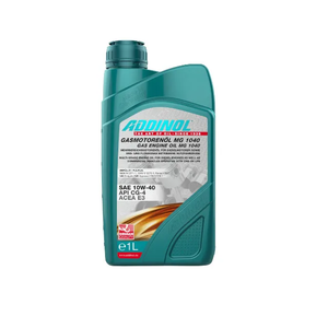 Motorno olje - Addinol SAE 10W-40 - GAS ENGINE OIL MG 1040
