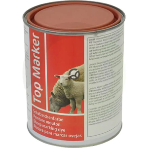 Tekočina za označevanje ovc rdeča 1 kg VV27460