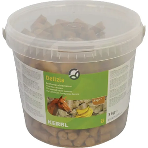 Priboljški za konje, banana, 3 kg - Kerbl 7810