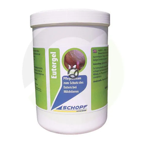 Gel za nego vimena, 1 kg zelene barve - Schopf 301021