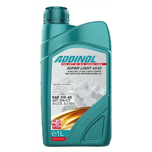 Motorno olje - Addinol SAE 5W-40 - SUPER LIGHT 0540