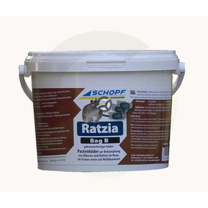 Sredstvo proti podganam B 25 modra 1,5 kg - Schopf 301473