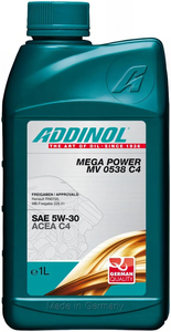 Motorno olje - Addinol SAE 5W-30 - MEGA POWER MV 0538 C4