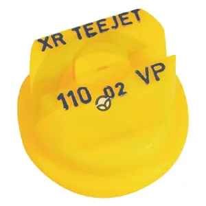 Šoba s ploščatim curkom XR 110° 02 rumena plastika - TeeJet XR11002VP