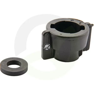 Kapica šobe - bajonet - SW8/10 - črna - s tesnilom - Lechler Y8253C00040000