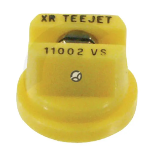 Šoba s ploščatim curkom XR 110° 02 rumena inox - TeeJet XR11002VS
