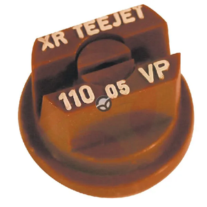 Šoba s ploščatim curkom XR 110° 05 rjava plastika - TeeJet XR11005VP