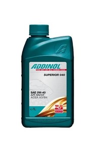 Motorno olje - Addinol SAE 0W-40 - SUPERIOR 040