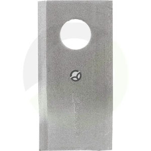 Nož kosilnice levi 96x48x3 mm luknja Ø 19 mm - primerno za Pöttinger - 25 kosov - Kramp 434979KR