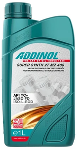 2T Motorno olje - Addinol 10.3mm2/s. 100°C - SUPER SYNTH 2T MZ 408 - 1l