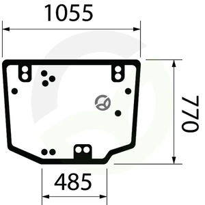 Zadnje steklo - Claas 0022353220