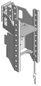 Nosilec drsnega priklopa 200 mm S25 - Scharmüller 00256033A16