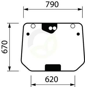Zadnje steklo - SDF 001692574