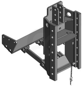 Nosilec drsnega priklopa 330 mm - Scharmüller 00135012A02