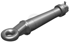 Okroglo vlečno uho Ø50mm 80/60 DIN 9678 - Scharmüller 006634500A02