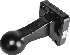 Vlečno uho s prirobnico K80 - vertikalna - Scharmüller 006509010A02