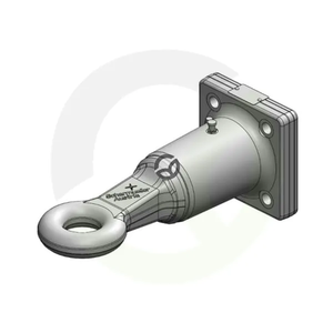 Vrtljivo vlečno uho s prirobnico Ø50 mm F2 110x100 - Scharmüller 006526220A02