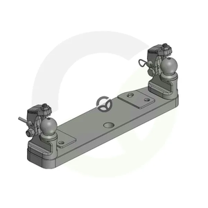 Krmilni vzvod K50® R/L s pritrdilno napravo za 45-50 mm (HVLB I) - Scharmüller 00522100A02
