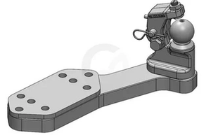 Krmilni vzvod K50® R s pritrdilno napravo za 40-45 mm - Scharmüller 00522020A02