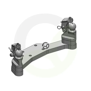 Krmilni vzvod K50® R/L s pritrdilno napravo za 45-50 mm (TP) - Scharmüller 00522140A02