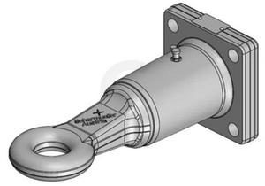 Vrtljivo vlečno uho s prirobnico Ø50 mm F2 120x120 - Scharmüller 006646220A02