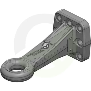 Vlečno uho s prirobnico 50 mm - Scharmüller 00652420A90