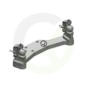 Krmilni vzvod K50® R/L s pritrdilno napravo za 50-55 mm - Scharmüller 00522060A02