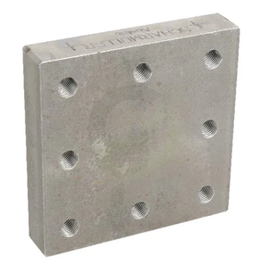 Privarljiva montažna plošča 145x145mm 8x M20 - Scharmüller 00645010