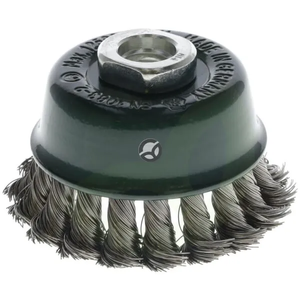 Lončasta prepletena žična ščetka M14 65mm inox - Osborn 0002608331