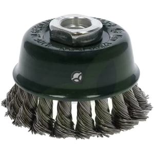 Lončasta prepletena žična ščetka M14 65mm inox - Osborn 0002608351