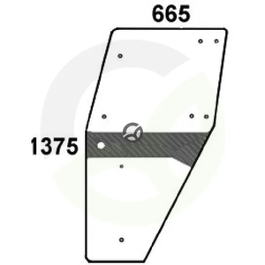 Levo steklo vrat - Kramp 04358529N