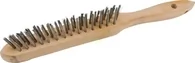 Kotna ščetka inox, 3 vrste - Gys 044289