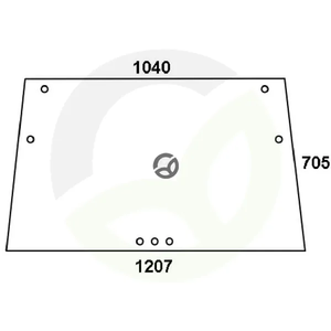 Steklo kabine - Kramp 04340308N