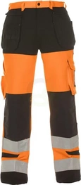 Hlače - Hi-Vis - oranžna/črna - Hi-vis line Hydrowear