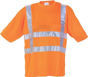 Majica - velikost L/42 - kratki rokavi - oranžna - 040412FOL