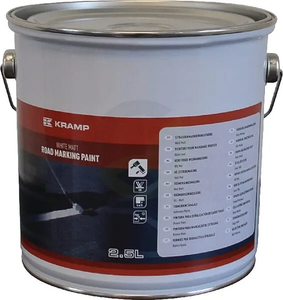 Barva za označevanje cest rumena 2,5L - Kramp 018294097258BKR