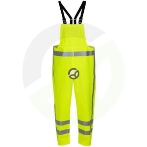 Nepremočljive hlače za dež - Hi-Vis - rumene - Hydrosoft - proizvajalca Hydrowear