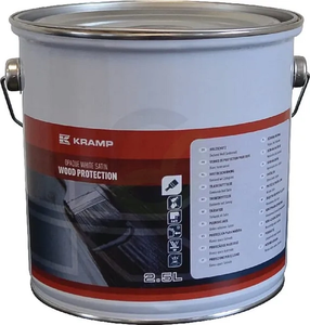 Sredstvo za zaščito lesa, belo 2,5L - Kramp 017126671258KR