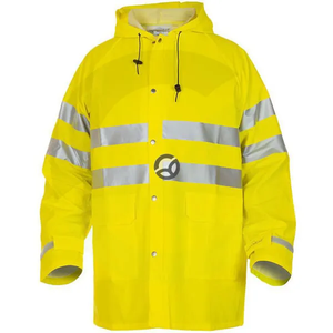 Dežni plašč Hi-vis - rumen - Hydrosoft - Valencia by Hydrowear