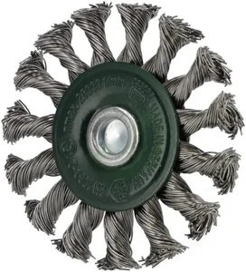 Lončasta žična ščetka 6mm 0,5x75mm inox - Osborn 0202611351
