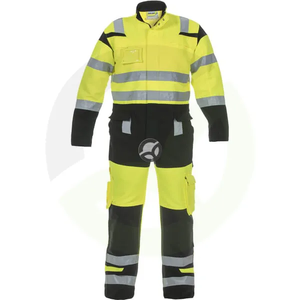 Kombinezon - velikost 2XL - UK 42 - Hi-Vis - rumena/črna - linija z visoko vidljivostjo - Hydrowear 048471YB58